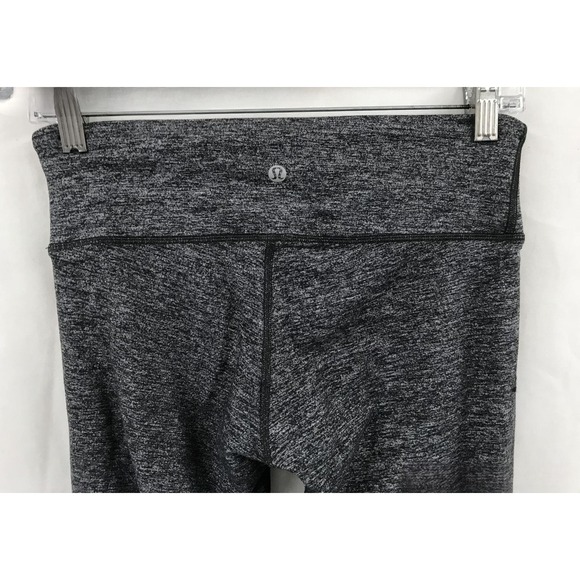Lululemon Wunder Under Low-Rise Leggings 28″ – Gray – Size 6 - Picture 5 of 6